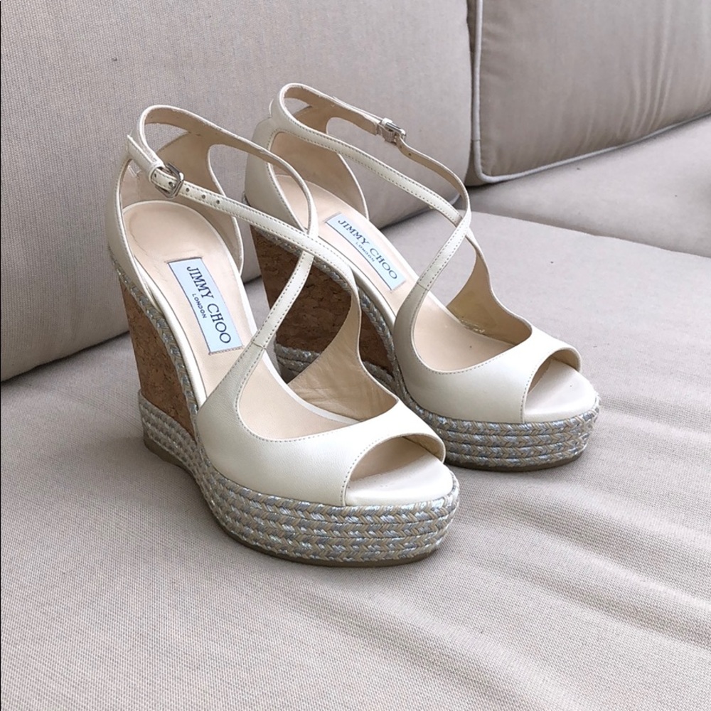 Authentic Jimmy Choo Dakota Wedges!